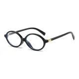 Black Frame with White Lens