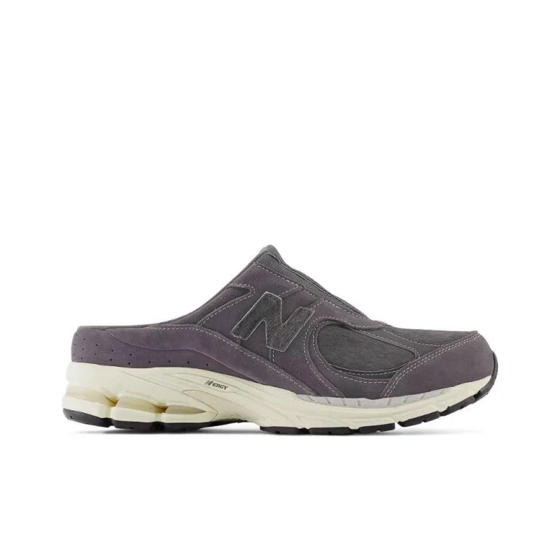 New Balance 2002R 'Magnet' Suede Mules-1