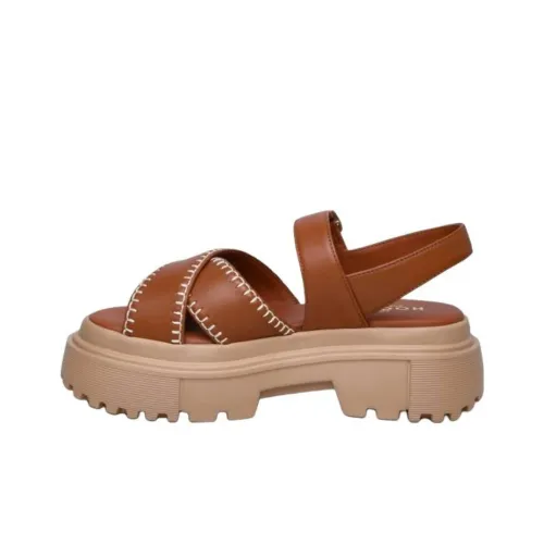 HOGAN H644 Leather Sandals