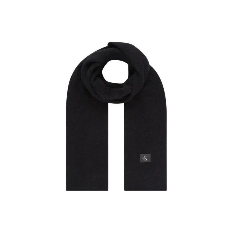CK/Calvin Klein Knit Scarves Women's Black-0