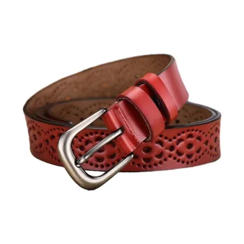 JW Cow Leather Leather Belts Women's 2.8cm