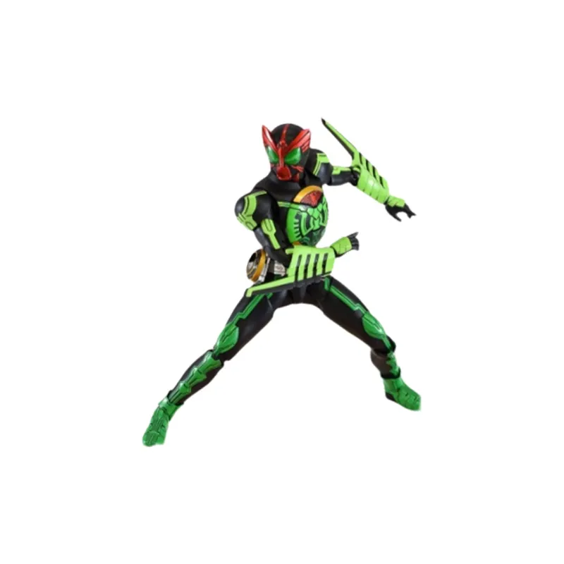 BANDAI Limited Edition Real Bone Carving Kamen Rider OOO Insect Union Combination Interlocking Scale Figures-2