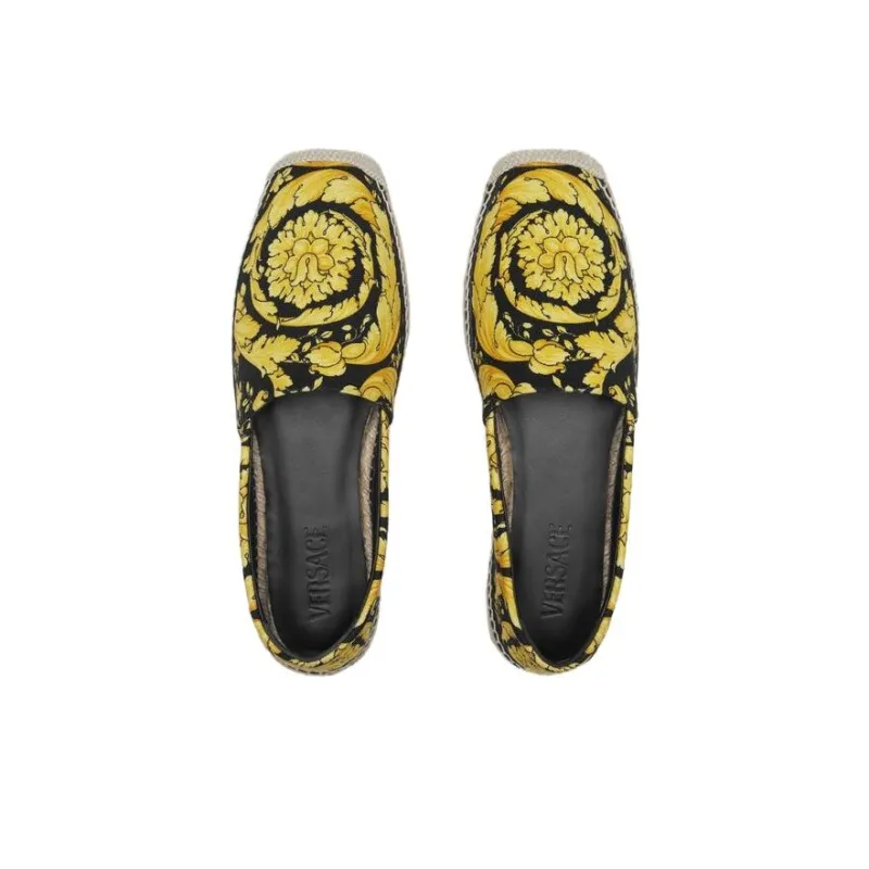 VERSACE Barocco-print Espadrilles-5