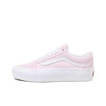 Vans Anti Slip Wear Resistant Low Top Skateboard Shoes Unisex Pink
