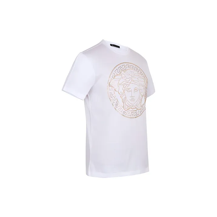 VERSACE Embellished Crewneck T-Shirt-4