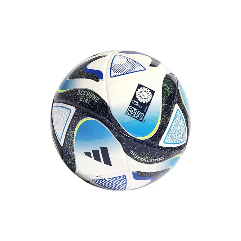 Adidas Size 1 Soccer TPU Seamless Thermal bonding Unisex White Blue-2