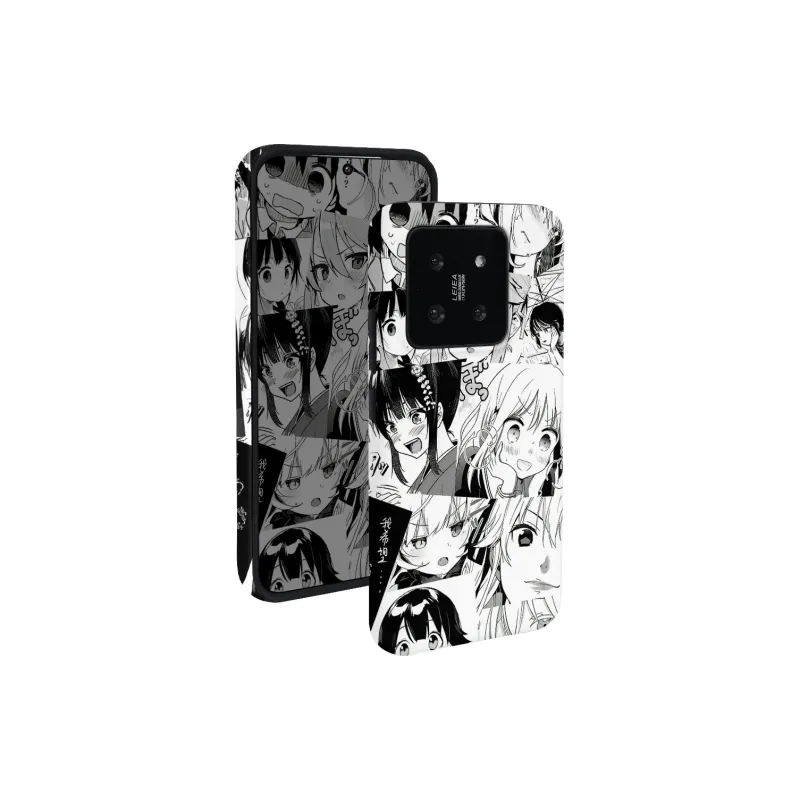 Keshami PC Material Fully Enclosed Impact Resistant Matte Comic Girlish Phone Cases Compatibility  Xiaomi 15 Pro/14 Pro-2