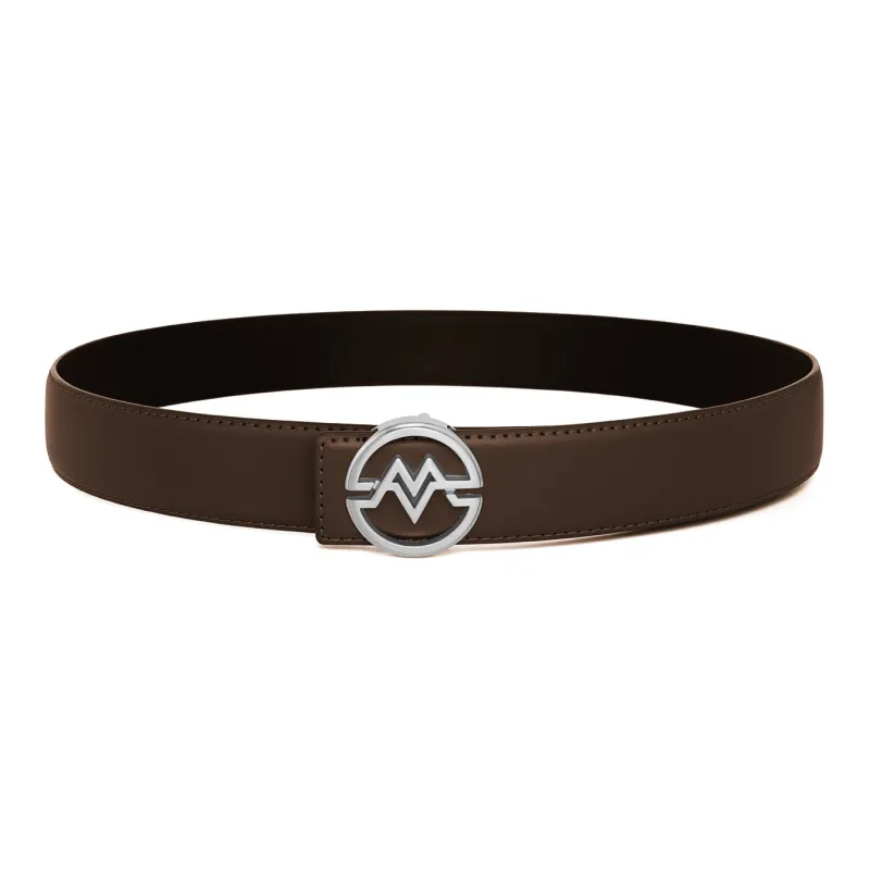 MAISON VINSON Business Casual Pin Buckle Trendy Cow Leather Belts Men's 2.6cm-7