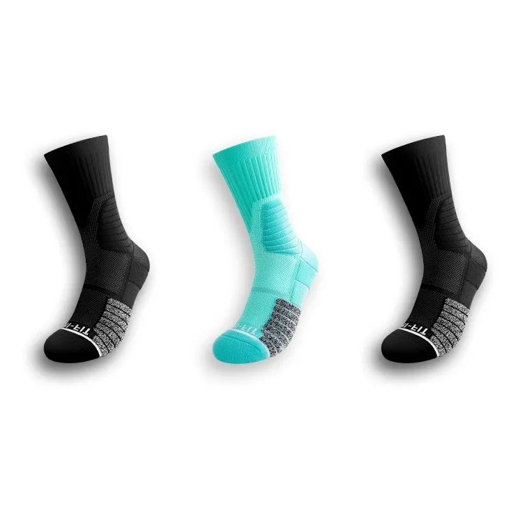 LUOLIAN Basketball Socks Unisex 3 Pack-4