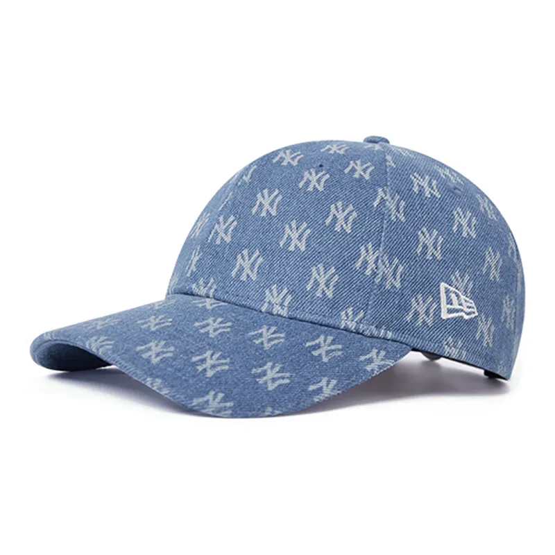 New Era Cotton Baseball Caps Women's Blue-0