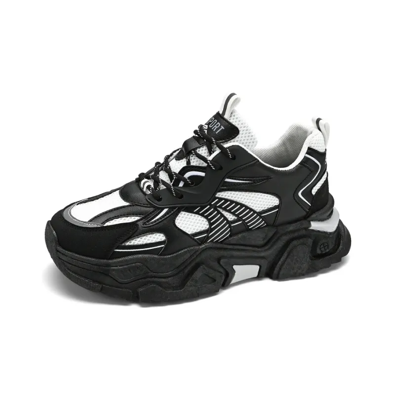 12345 Wear-Resistant Low-Top Chunky Sneakers Men's-1