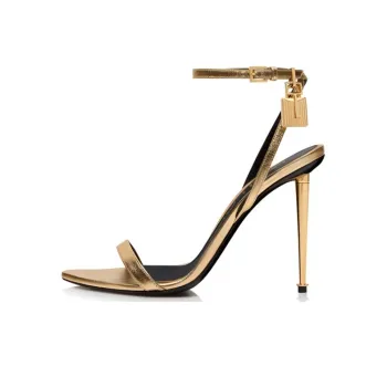 TOM FORD One Strap Sandals 10.5cm Women's Gold