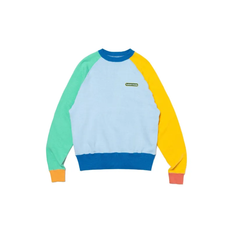 HUMAN MADE SS24 CRAZY TSURIAMI SWEATSHIRT Sweatshirt Unisex Blue-1