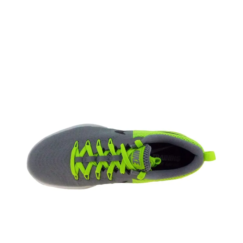 Nike Zoom Train Action Cushioning, Wear Resistant Low Top Training Shoes Men's Gray Green-2