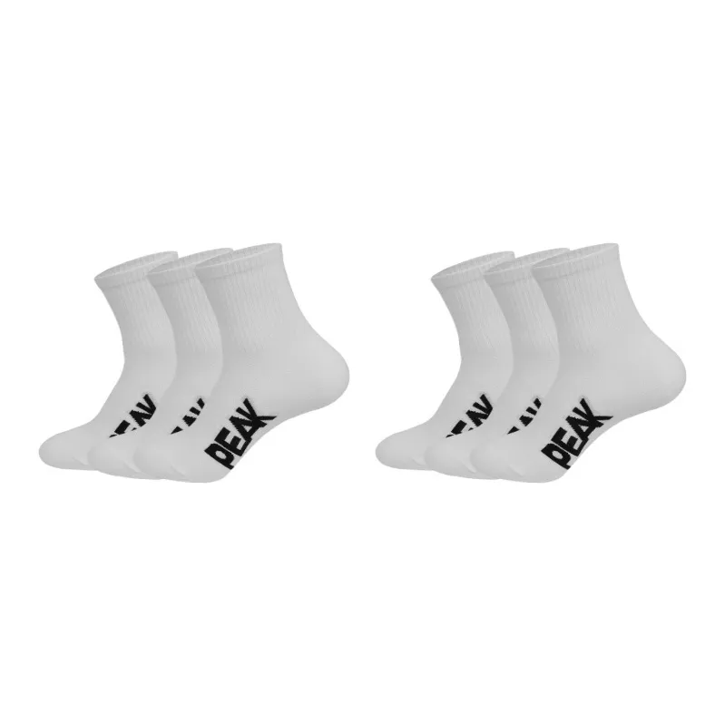 PEAK Basketball Socks Unisex 6 Pack-1