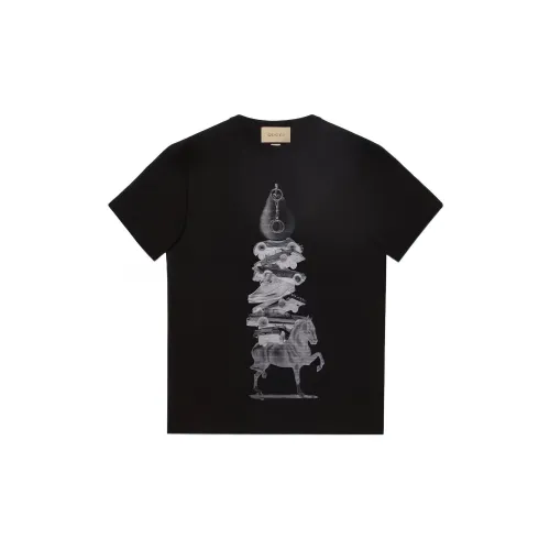 GUCCI T-Shirts Men Black