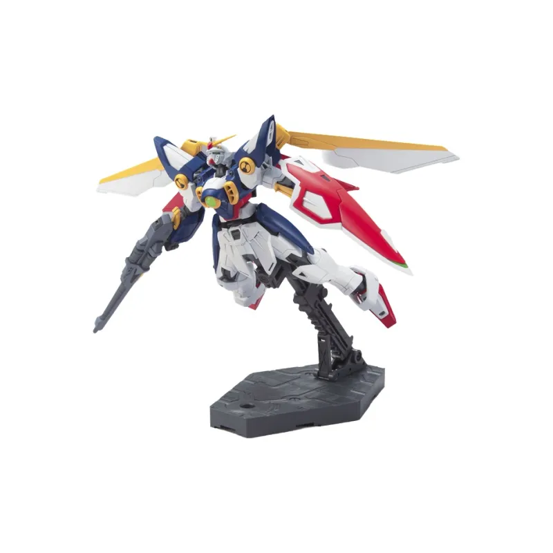 BANDAI HG New Mobile Report Gundam Wing Gundam Model Kits 13cm-3
