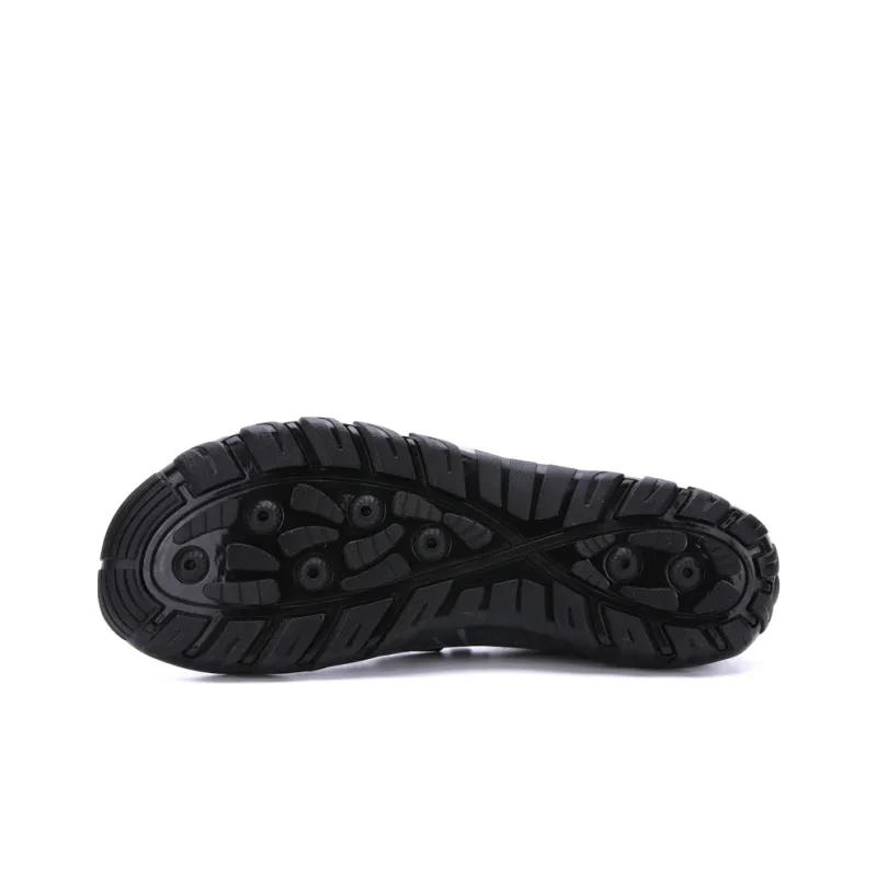Leyang Anti Slip Wear Resistant Low Top Training Shoes Men's Black-4