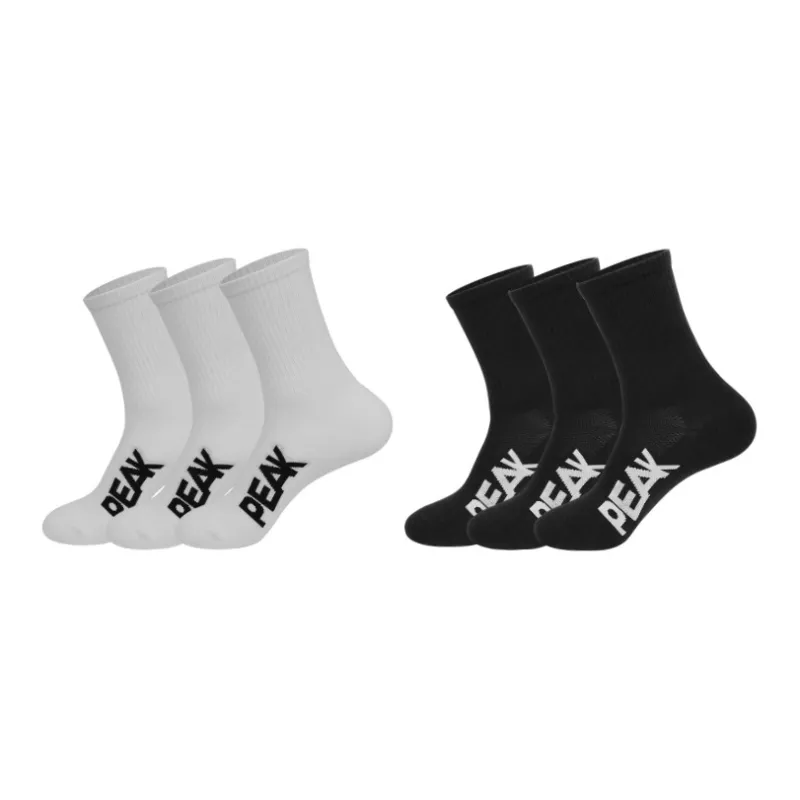 PEAK Basketball Socks Unisex 6 Pack-6