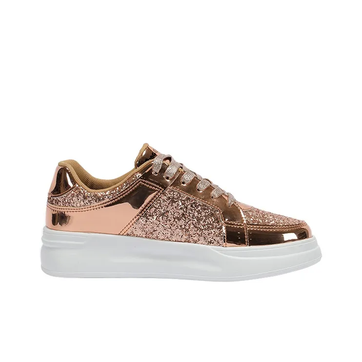Singing Wear-Resistant Lightweight Breathable Height Increasing Low-Top Skateboard Shoes Women's-3