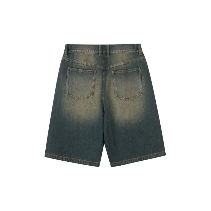 INXX APYD Denim Shorts Unisex Denim Blue-1