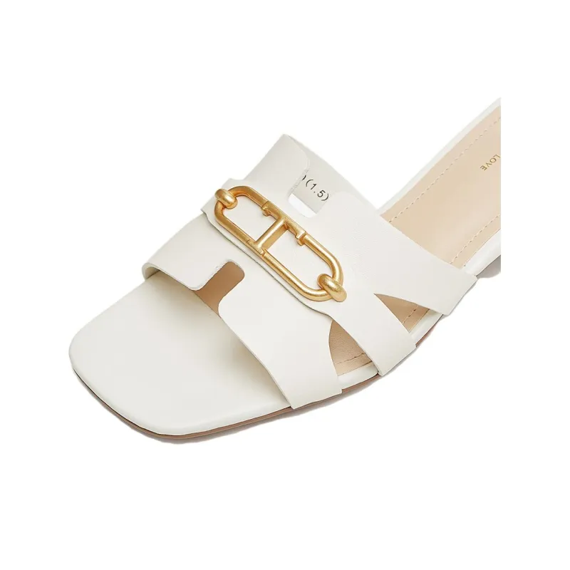 TATA Slide Slippers Women's Solid Color-9
