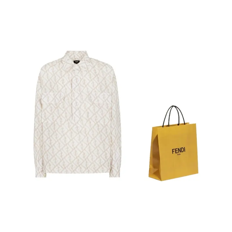 FENDI Buttoned Long Sleeved Shirt-2