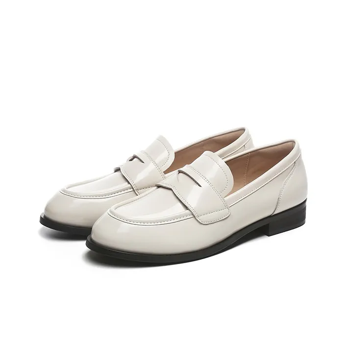 DAPHNE Loafers Women's Black, Beige-8