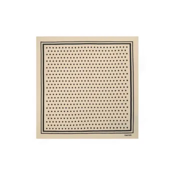 TOM FORD Polka Dot Printed Pocket Square