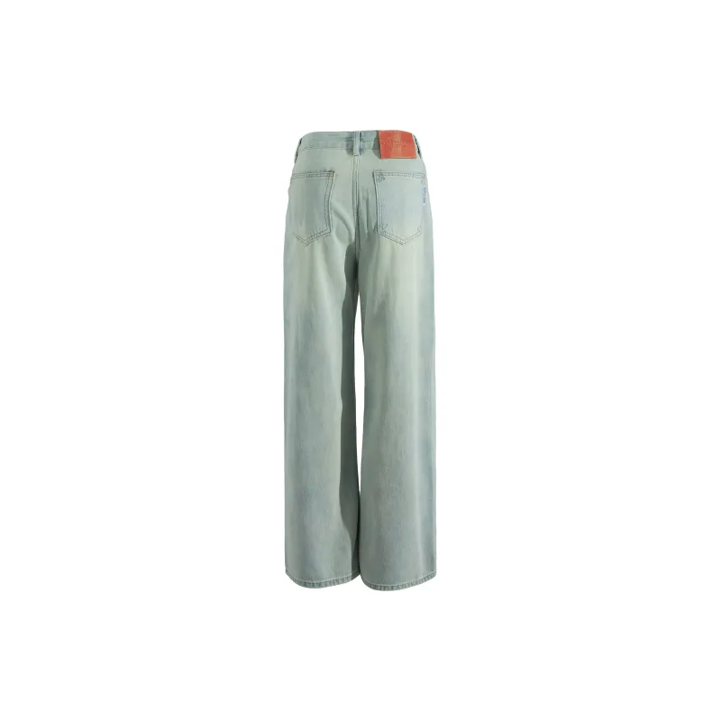 CPAURA Jeans Women's Vintage Blue-3