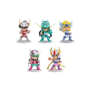 BANDAI x Ichiban Saint Seiya ~ Gold Twelve Houses Edition~ G Prize, Bronze Saint Warrior Chibi Figures 7.5cm