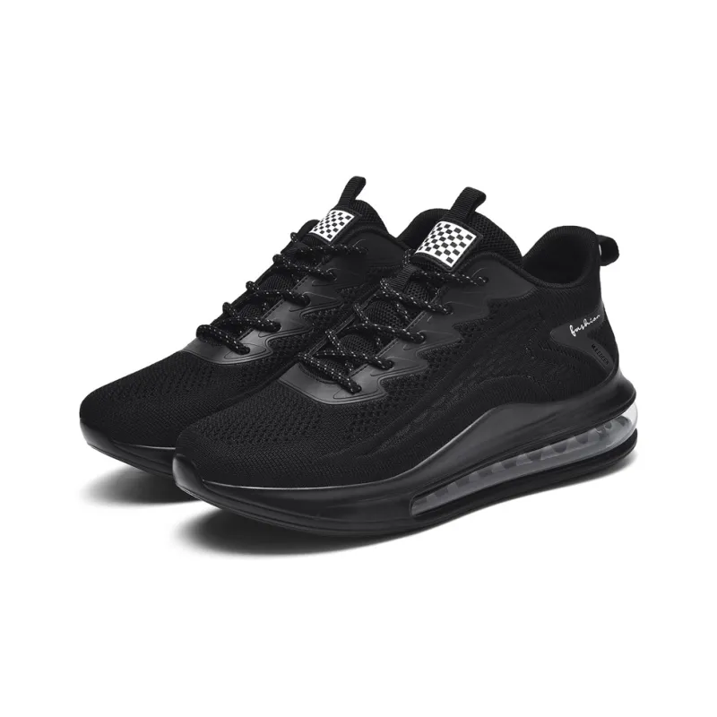 Black tailed Deer Breathable Low Top Running Shoes Men's-2