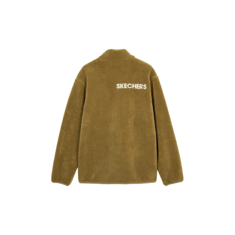 Skechers Velvet feel Coat Men's Kelp Umber-1