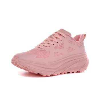 TREEPERI Lightweight Slip Resistant Cushioning Height Increasing Low Top Running Shoes Unisex Macaroon Pink