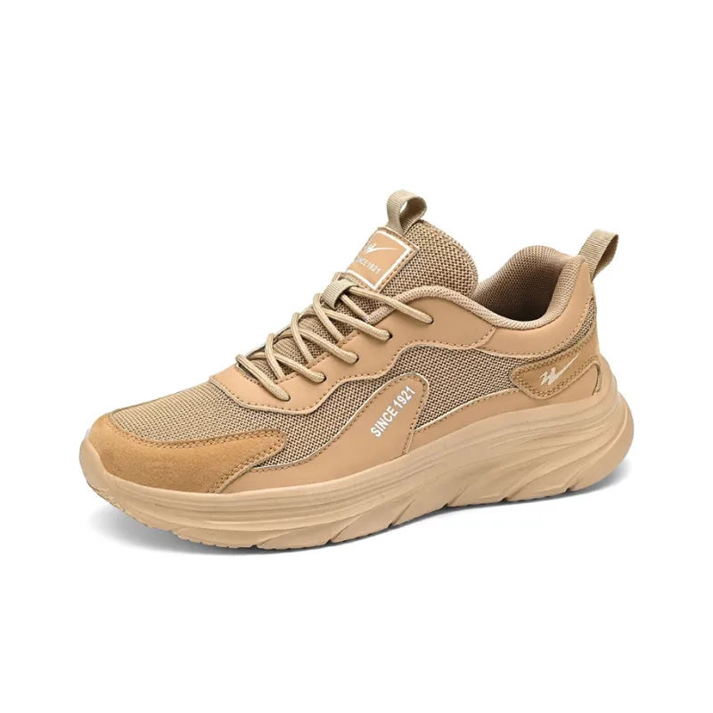 Binary Low Top Running Shoes Men's Sand-1