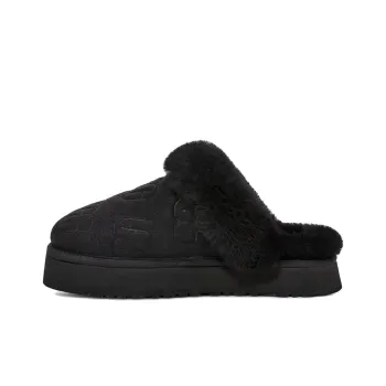 UGG Disquette Felted Slipper 'Black' Women's