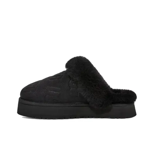 UGG Disquette Felted Slipper 'Black' Women's