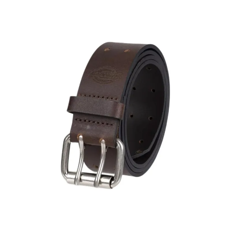 Dickies Letter Badge Leather Belts Men's Multicolor-2