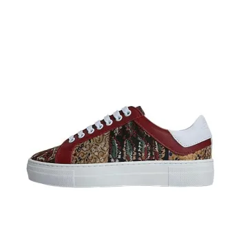 ETRO Wear-Resistant Low-Top Skateboard Shoes Women's Red