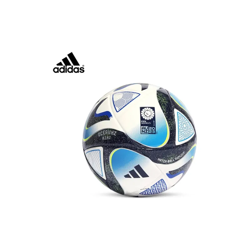 Adidas Size 1 Soccer TPU Seamless Thermal bonding Unisex White Blue-1