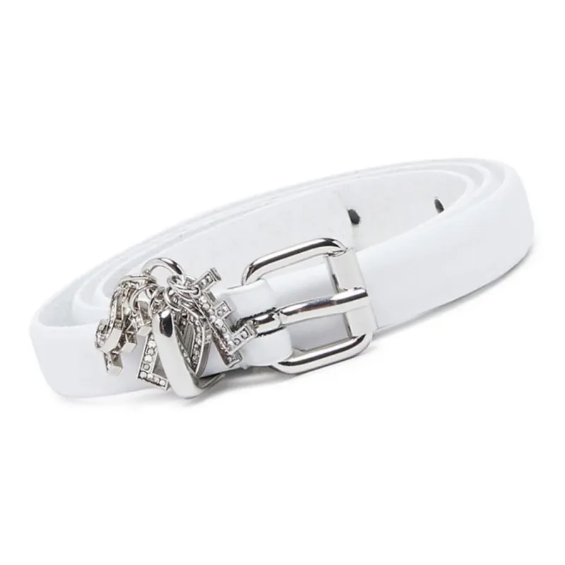 DIESEL B Charm Loop Leather Belt-1