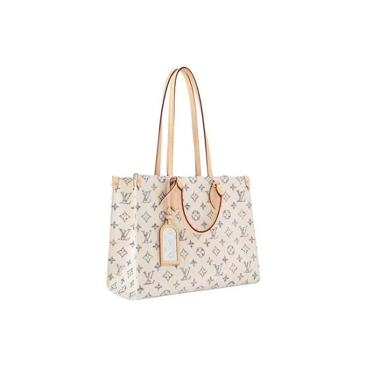 LOUIS VUITTON OnTheGo Mm Multicolor Beige-1