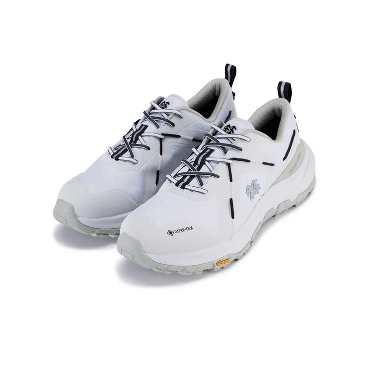 KOLON SPORT Rockridge Outdoor Shoes Men Low Top Smoke Gray AS, Charcoal Gray CI, Forest Green FO-9