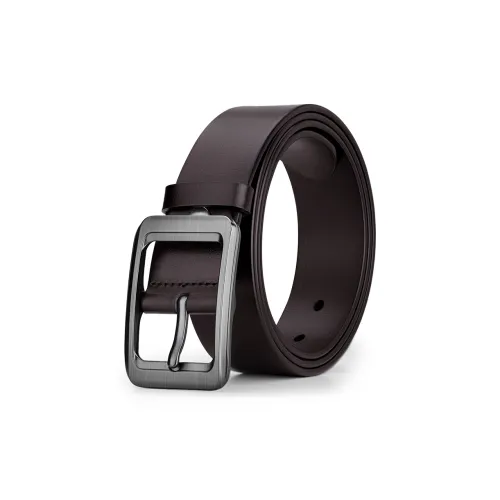 WilliamPOLO Top Grain Cow Leather Leather Belts Men's Width: 3.8cm