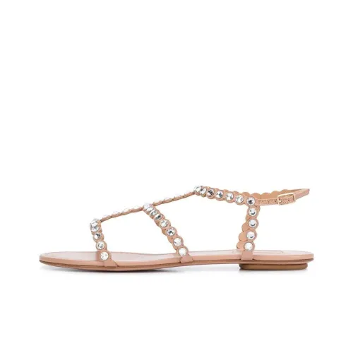 AQUAZZURA Tequila Crystal-embellished Sandals