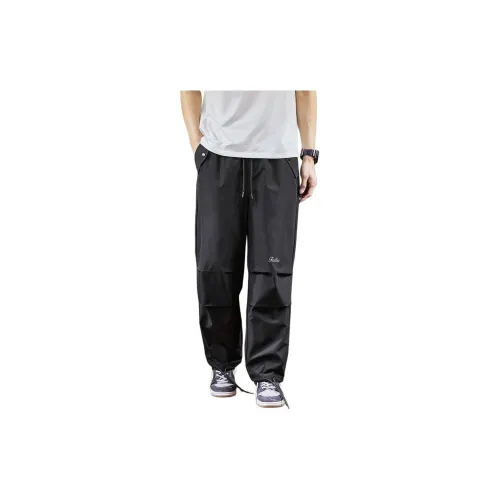 Tonlion Casual Pants Men Black