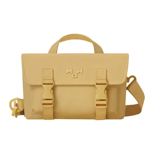 MAH Recycled Polyester Handbag, Shoulder Bag, Crossbody Bag Regular Unisex Yellow