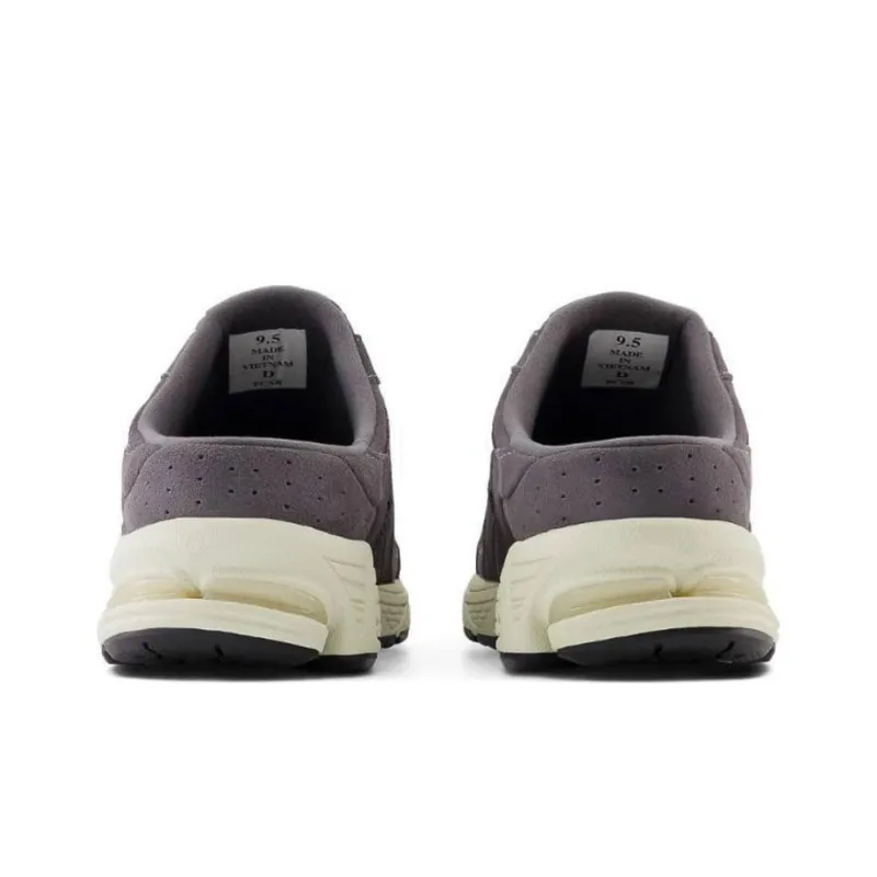 New Balance 2002R 'Magnet' Suede Mules-4