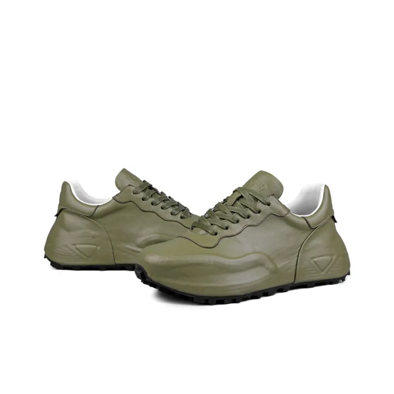 LOHAN·SIR Cushioning Breathable Lightweight Height Increasing Low-Top Chunky Sneakers Men's-3