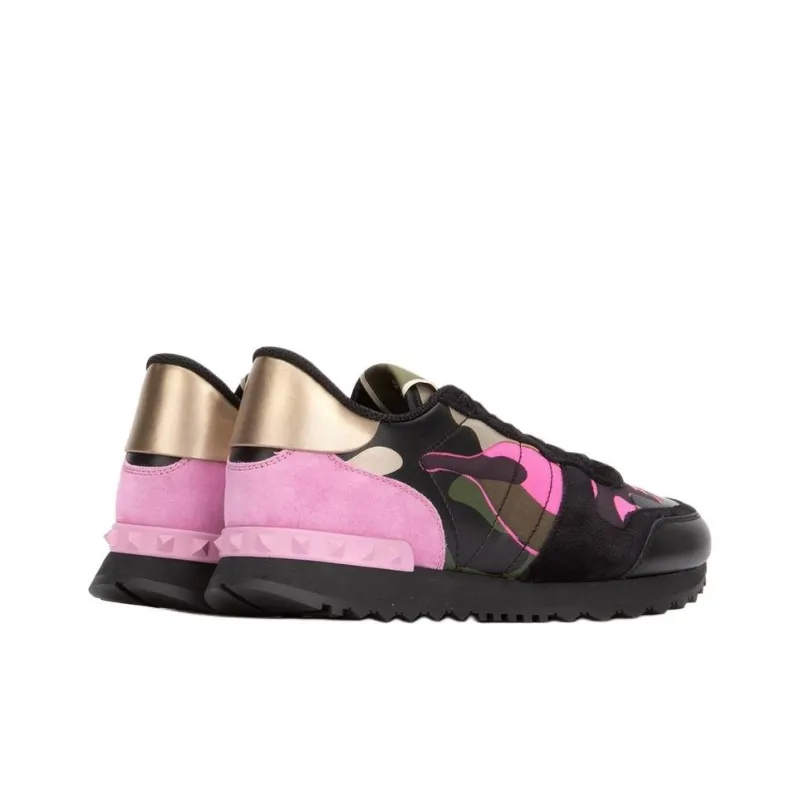 Valentino Women's Rockrunner 'Camo - Metallic'-4
